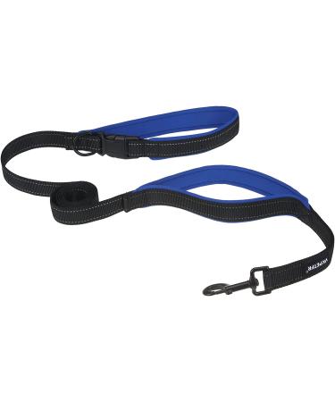 VKPETFR 6FT Dog Leash with Poop Bag Holder - Padded Handle - Heavy Duty Reflective Training Lead for Medium to Large Dogs - Buy Online on GoSupps.com