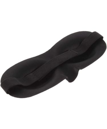 Glamza 3D Black Sleeping Padded Eye Mask - 1 Unit | Comfortable & Restful Sleep Guaranteed - Buy Online on GoSupps.com