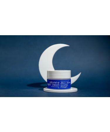 Aroma Magic Vitamin E Night Face Cream - Anti Aging Moisturizer for Healthy Radiant Glow | 1.76 Oz (50g - Buy Online on GoSupps.com
