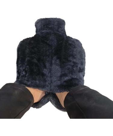 Topspitgo Electric-Free Foot Warmer - Fluffy Hot Water Bottle for Adults & Kids - Dark Cyan - Perfect for Home & Office Use - Buy Online on GoSupps.com