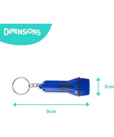 Buy Twiddlers 24 Flashlight Key Pendants for Kids | Perfect Gifts for Birthdays Camping & Outdoor Security - Buy Online on GoSupps.com