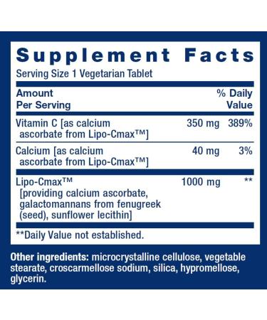 Life Extension Vitamin C 24-Hour Liposomal Hydrogel Formula 90 Vegetarian Tablets - Buy Online on GoSupps.com