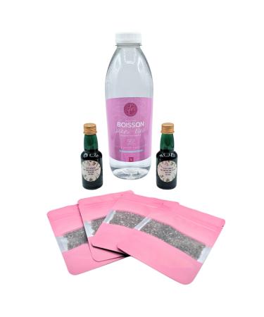 CFN - Natural Detox Drink Sugar Free Mint - Digestion, Detoxifying and Revitalizing - Energy, Anti-Cellulite and Skin - 100% Natural - French Brand - 15 Days