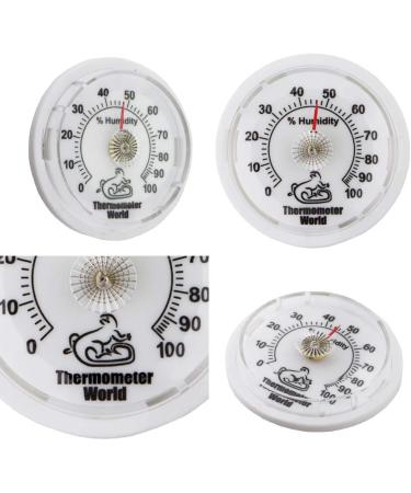 Vivarium Hygrometer to Monitor Humidity in Vivariums and Reptile Tanks - Mini Hygrometer Reptile Accessories For Vivarium - Buy Online on GoSupps.com