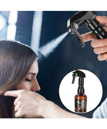 Sonew Barber Spray Bottle 300ml Refillable ABS Material Hairdressing Salon Hair Tools Water Sprayer Brown - Buy Online on GoSupps.com