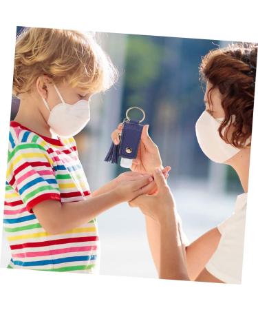 FRCOLOR 8 Sets Bottle Box Keyring Portable Bottle for Outdoor Use Waist Refillable Bottle Portable Outdoor Bottle Leather Tassel - Buy Online on GoSupps.com