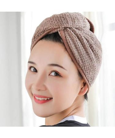 Dasongff Hair Turban Towel Set - Quick Drying Super Absorbent Anti-Frizz 3 Pack Hair Caps for Fast Drying - Buy Online on GoSupps.com