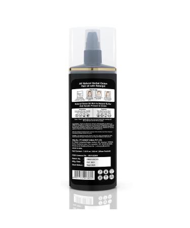 Soulflower Onion Hair Oil with Amla, Ashwagandha & Sandalwood - 100% Pure, Cold Pressed, Non-Greasy, 220 ml - Buy Online on GoSupps.com