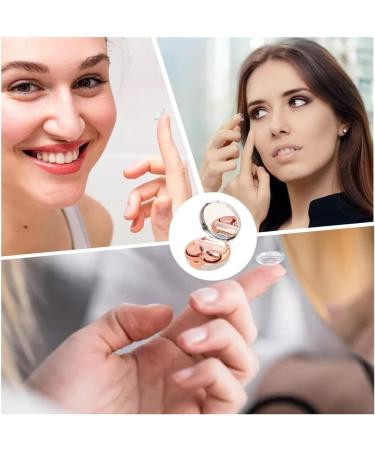 Jialwsjwan Invisible Mirror Contact Lens Container | Soak & Store Safely | International Shipping - Buy Online on GoSupps.com