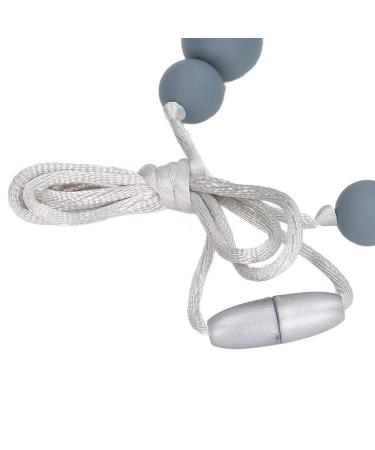 BPA-Free Green Baby Nursing Necklace with Round Hexagonal Beads - Portable Teething Toy for Babies and Toddlers - Buy Online on GoSupps.com