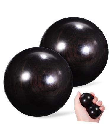 TOVINANNA 8 STK wooden balls massage handbar handbar milk marble-baoding balls Stressball wood carvings hand massage balls massager made of wood Chinese style massage bum china