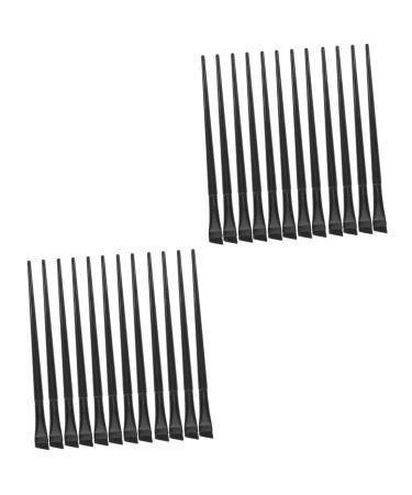 FOMIYES 24 Pcs Eyeliner Brush Eye Shadow Brush Eyebrow Brush Beauty Kit Angled Eyeliner Brush Miss Tool Eyes