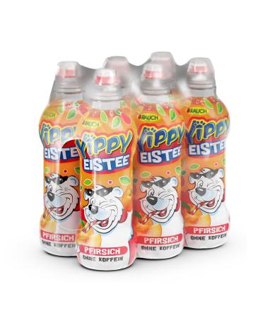 Rauch Yippy Iced Tea Peach (6 x 330 ml) - Refreshing Taste | Shop Internationally - Buy Online on GoSupps.com