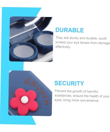 Buy Gatuida Contact Lens Tweezers Set - 6pcs with Mirror & Suction Cup for Travel - Eye Protection Tools - Buy Online on GoSupps.com