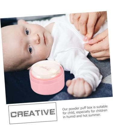 GAFOKI 6pcs Body Powder Puff Set - Travel Dispenser with Assorted Color Puffs - Buy Online on GoSupps.com