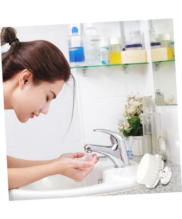 DOITOOL Face Brush Scalp Scrubber Facial Scrubber Body Scruber Deep Cleansing Facial Household Facial Brush Skin Care Brush Manual Face Cleaner Pp Cosmetic Scrub Brush White - Buy Online on GoSupps.com