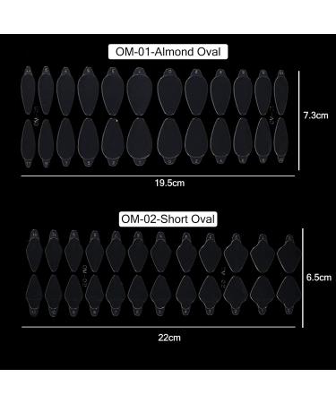LOVCARRIE 96 PCS Dual Forms French Silicone Mold for Nails - Nail Sticker and Line Guide Tape for Poly Gel Extensions - Buy Online on GoSupps.com