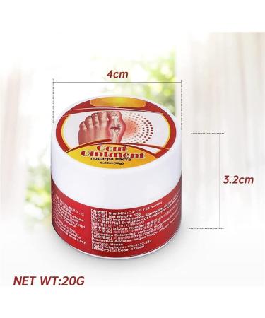 2 pi ces Pommade de gu rison Urigone pour la goutte pommade de soulagement de la douleur de la goutte cr me de soulagement de la raideur des orteils pour les articulations les genoux le dos(20 g) - Buy Online on GoSupps.com