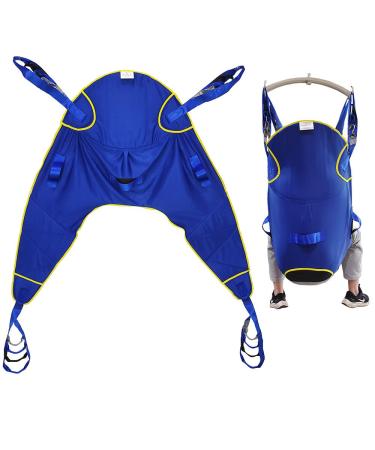 Patient Lift Sling for Sitting Patient Aid Sit to Stand Transport Patient Lift Sling Stand Assist Sling Toileting Commode Sling for The Care of The Elderly Disabled OneSize