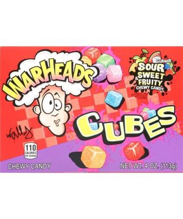 WarHeads Sour Chewy Cubes Assorted Flavours 113g