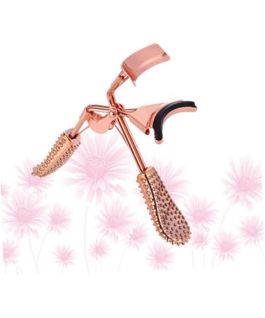 Housoutil Eyelash Holder Eyelash Curler Makeup Eyelashories Mini Eyelashories Anti-Skid Handle Eyelashories Makeup Accessories Rose Gold Non-Slip 10*3.5cm - Buy Online on GoSupps.com