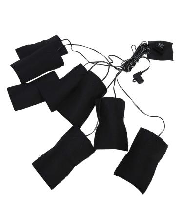 JTLB USB Electric Heating Pad Fabric 3 Speed Waterproof for Clothes Vest Jacket Heating Pad