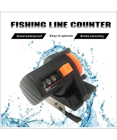 Fishing Line Counter Depth Finder | Portable Tackle Tool 0-999M | Accurate Manual Meter Gear - Buy Online on GoSupps.com