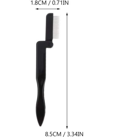 Minkissy Eyelashes Comb Curler & Eyebrow Brush Set - 3pcs Makeup Tool for Perfect Eyelashes & Brows | International Shipping - Buy Online on GoSupps.com