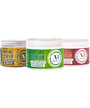 Amira Beauty Pomegranate Exfoliating Facial Cleanser | Gentle Daily Scrub for Smooth Skin | Deep Cleansing Detox with Brightening Exfoliating Beads - Buy Online on GoSupps.com