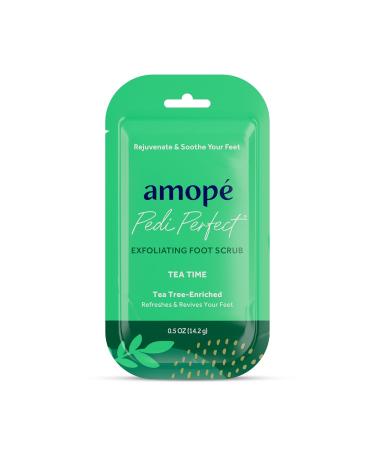 Amop Pampering Kit - Charcoal Tea Tree & Epsom Salt Foot Scrubs Invigorating Soak & Rejuvenator - Luxury Gift Set for Tired Legs & Feet - International Shipping Available - Buy Online on GoSupps.com