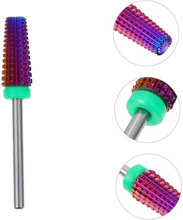 Ipetboom Faux Nails 1pc Nail Polisher Purple Alloy Manicure Nail Drill Artificial Nails - Buy Online on GoSupps.com