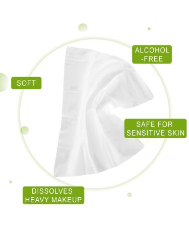 Tatuo 500 Pcs Makeup Remover Wipes Bulk Individually Wrapped Face Cleansing Wipes for Travel & Skin Care | Remove Makeup Lipstick Oil & Dirt - Buy Online on GoSupps.com
