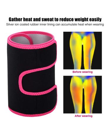 Thigh Trimmer Sleeves for Women - Sweat Slimmer Wraps for Weight Loss - 1 Pair (24.4 x 7.9inch) - Buy Online on GoSupps.com
