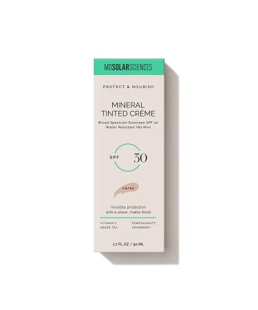 MDSolarSciences Mineral Tinted SPF 30 Sunscreen - Oil-Free, Water-Resistant, 1.7 Fl Oz - Buy Online on GoSupps.com