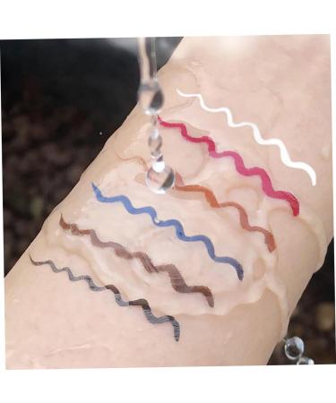 NOLITOY 6pcs Eyeliner Pencil White Eye Liner Pencils Eye Makeup Liquid Eyeliner No Smudge Miss Abs - Buy Online on GoSupps.com