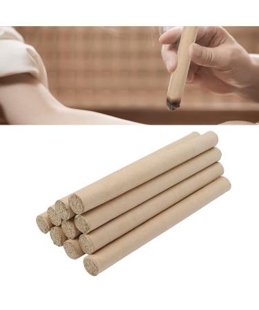 Shop NATUDECO 10-Part Natural Moxa Sticks Set - Moxibustion Roller for Home Spa & Beauty Salon Supplies - International Shipping Available - Buy Online on GoSupps.com