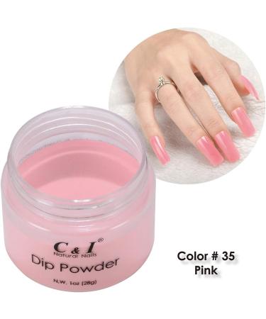 C & I Dipping Powder Colour No. 035 Pink Red Colour System - Buy Online on GoSupps.com
