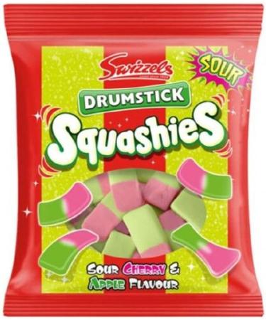 Squashies Drumstick Cerise & Pomme - 145 g - Lot de 6 - Buy Online on GoSupps.com