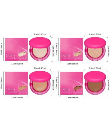  YUNFAN Peptide Bounce Foundation - Hydrating Peptide Bounce Balm Foundation Anti-Aging Foundation for Mature Skin Medium Buildable Coverage Softens Texture (Dark Skin 1) - Buy Online on GoSupps.com