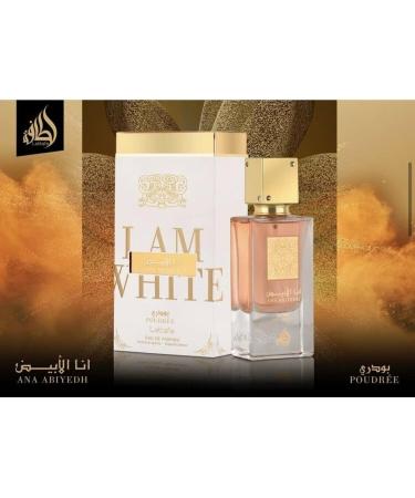 Lattafa Perfumes Ana Abiyedh Poudree for Women Eau de Parfum Spray 2.0 Ounce / 60 ml - Buy Online on GoSupps.com