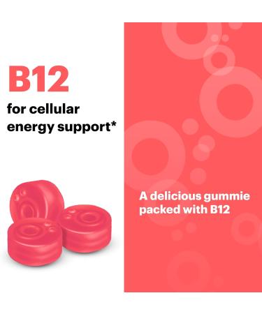Voost Vitamin B12 Gummies - 500mcg Energy Support Supplement, Pomegranate Citrus Flavor, 90ct - Buy Online on GoSupps.com