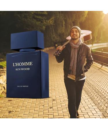 L'homme Sun Wood For Men By Lorientale Fragrances Eau De Parfum 3.0 oz - Buy Online on GoSupps.com