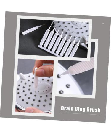 ABOOFAN 60 STK Shower Hole Cleaning Brush - Japanese Style Stainless Steel Pipe Cleaner Tool for Effective Drain & Shower Head Maintenance - Buy Online on GoSupps.com