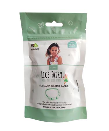 Kinnimo Lice Fairy Hair Band - Hair Accessory with Rosemary Oil Protecting Your Child from Head Lice - Clinically Tested (Green)
