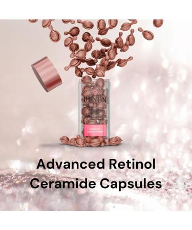 Buy Advanced Retinol Ceramide Capsules - Overnight Wrinkle Eraser - 30 Biodegradable Capsules - Best Anti-Aging Solution - Buy Online on GoSupps.com