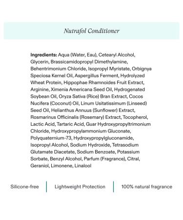 Nutrafol Thinning Hair Conditioner - Physician-Formulated, Moisturizing, Strengthening, Color Safe - 8.1 Fl Oz - Buy Online on GoSupps.com