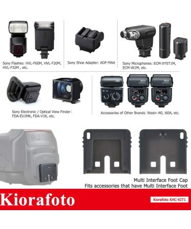 Sony Multi Interface MI Hot Shoe Cover for A7IV III ZV-E10 A7C A7SIII A7RIV A6600 - HVL-F32M HVL-F45RM ECM-XYST1M ECM-GZ1M ECM-B1M - Buy Online on GoSupps.com