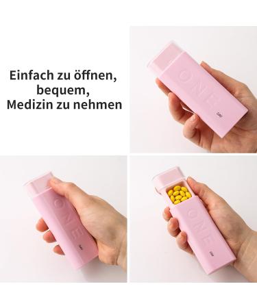 Tablet Box for On-the-Go Pill Dosing | Small Vitamin & Medication Organizer | Secure & Durable Pill Holder - Buy Online on GoSupps.com