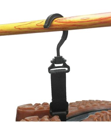 Angler Boot Hanger | Adjustable Belt Hanger for Fishing Waders | Drying Rack Storage for 4 Pairs | Wader Organizer - Buy Online on GoSupps.com