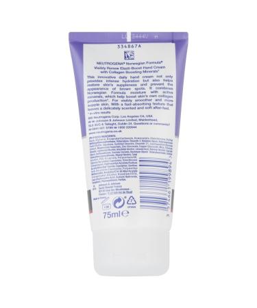 Neutrogena Norwegian Formula Visibly Renew Hand Cream SPF20 - 75ml | Moisturizing Hand Care for Smooth Skin - Buy Internationally - Buy Online on GoSupps.com